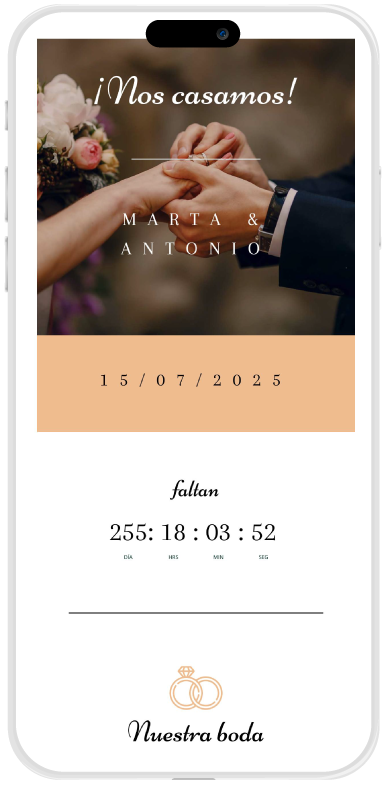 invitacion boda digital minimalista invitacion boda digital minimalista