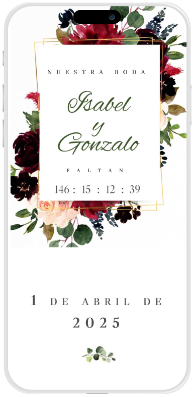 invitacion boda digital floral geomatrico invitacion boda digital floral geomatrico