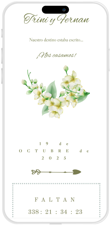 invitacion boda digital azahar invitacion boda digital azahar